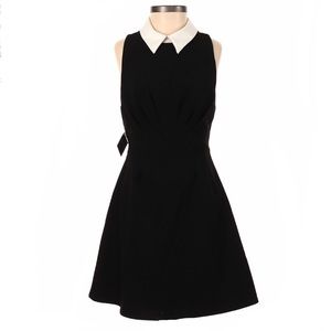 🎃 🆕 Nasty Gal Black & White Sleeveless Collar Dress